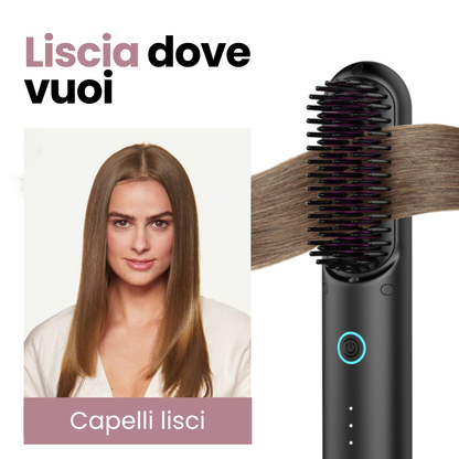 Spazzola portatile SetaPro™ – Liscia, Arriccia, Asciuga